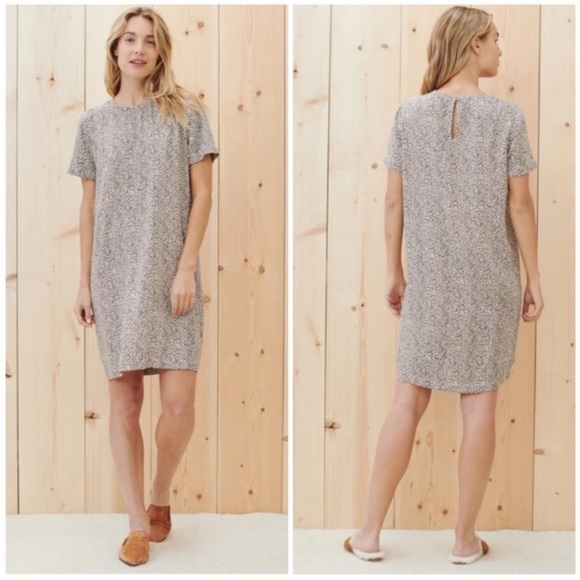 Jenni Kayne Leopard T-Shirt Dress Leopard New Size Medium - Picture 11 of 13